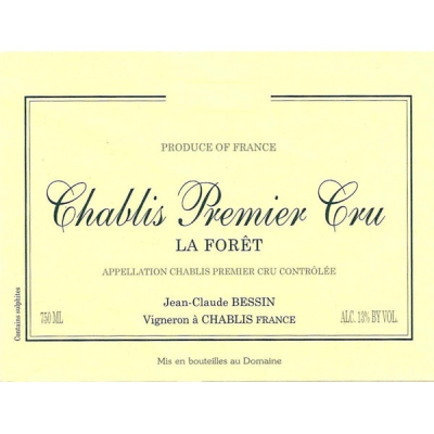 Jean-Claude Bessin Chablis 1er Cru Forets 2022 (6x75cl)