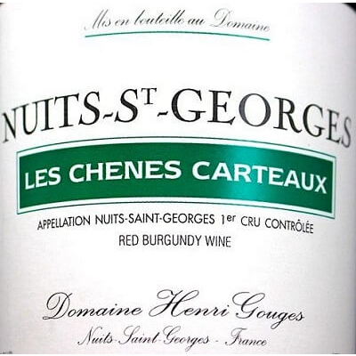 Henri Gouges Nuits-Saint-Georges 1er Cru Les Chene Carteaux 2022 (6x75cl)