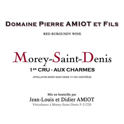 Pierre Amiot Morey-Saint-Denis 1er Cru Charmes 2019 (6x150cl)