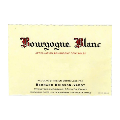 Boisson Vadot Bourgogne Blanc 2018 (12x75cl)