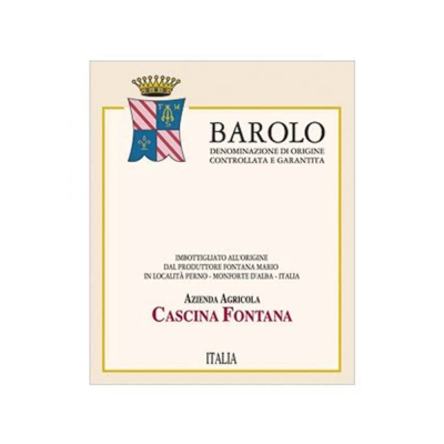 Cascina Fontana Barolo 2018 (6x75cl)