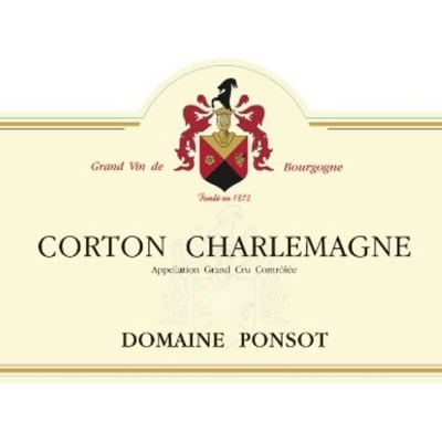 Ponsot Corton-Charlemagne Grand Cru 2017 (6x75cl)