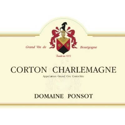 Ponsot Corton-Charlemagne Grand Cru 2019 (6x75cl)