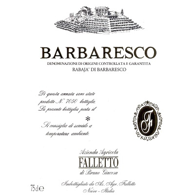 Bruno Giacosa Barbaresco Rabaja 2015 (6x75cl)