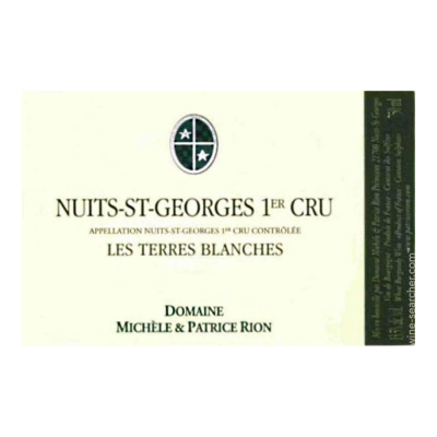 Michele et Patrice Rion Nuits Saint Georges Terres Blanches 2019 (3x75cl)