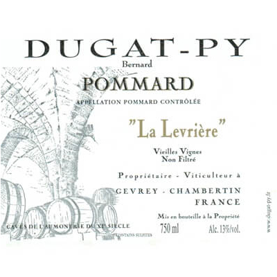 Bernard Dugat-Py Pommard La Levriere VV 2020 (6x75cl)