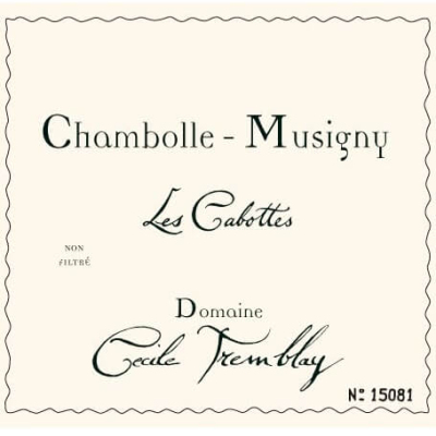 Cecile Tremblay Chambolle-Musigny Les Cabottes 2020 (2x75cl)