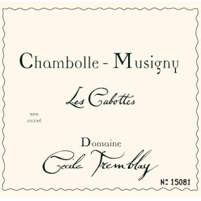 Cecile Tremblay Chambolle-Musigny Les Cabottes 2022 (1x75cl)