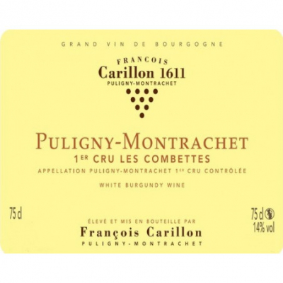 Francois Carillon Puligny-Montrachet 1er Cru Les Combettes 2017 (12x75cl)