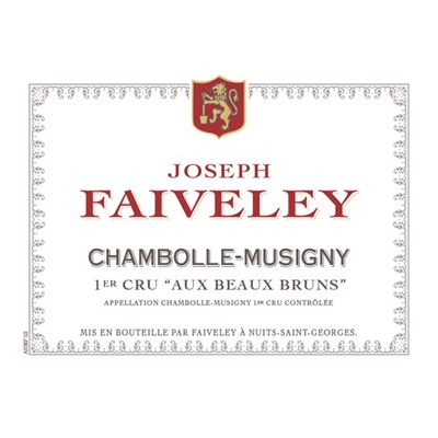 Faiveley Chambolle-Musigny 1er Cru Aux Beaux Bruns 2019 (6x75cl)