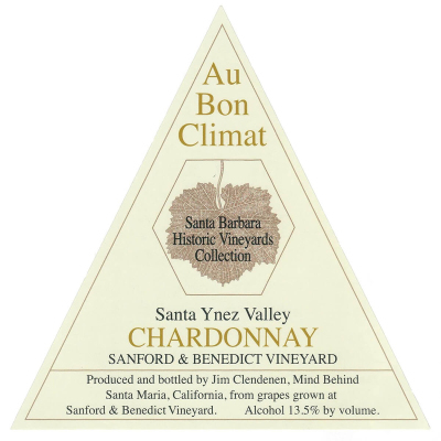 Au Bon Climat Chardonnay Santa Ynez Valley 2019 (12x75cl)