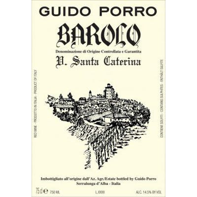 Guido Porro Barolo  Vigna Caterina 2017 (12x75cl)