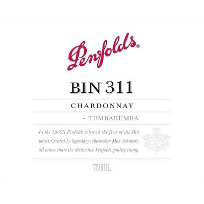 Penfolds Bin 311 Tumbarumba Chardonnay 2020 (6x75cl)