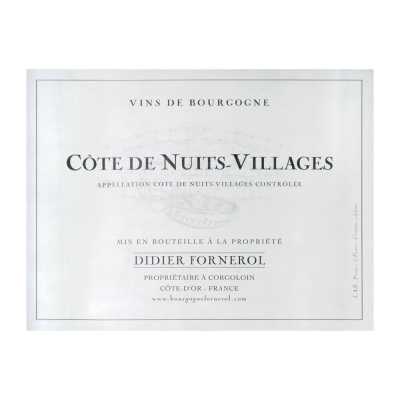 Didier Forneol Cote Nuits Villages 2019 (6x75cl)