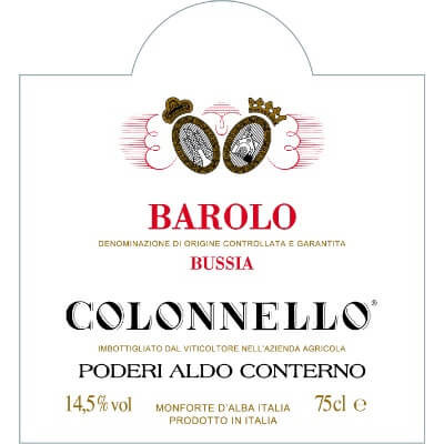 Aldo Conterno Barolo Colonnello 2015 (6x75cl)