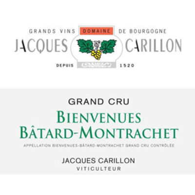Jacques Carillon Bienvenues-Batard-Montrachet Grand Cru 2022 (6x75cl)