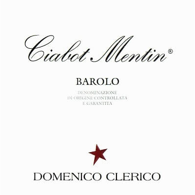 Domenico Clerico Barolo Ciabot Mentin 2007 (1x75cl)