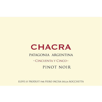 Chacra Pinot Noir Cincuenta y Cinco 55 2021 (1x150cl)