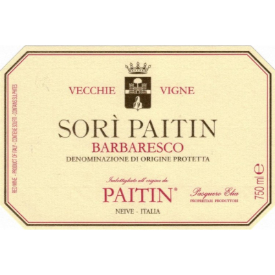 Paitin Barbaresco Vv 2016 (1x150cl)