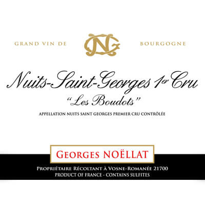 George Noellat Nuits-Saint-Georges 1er Cru Les Boudots 2018 (1x300cl)