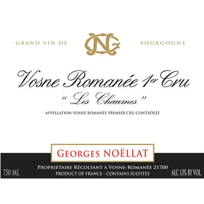 Georges Noellat Vosne-Romanee 1er Cru Les Chaumes 2022 (6x75cl)