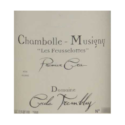 Cecile Tremblay Chambolle-Musigny 1er Cru Les Feusselottes 2009 (6x75cl)