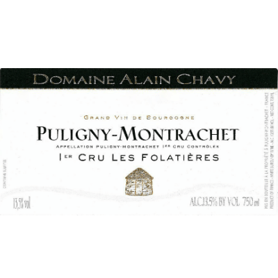 Alain Chavy Puligny-Montrachet 1er Cru Les Folatieres 2019 (6x75cl)