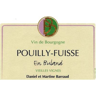 Daniel et Julien Barraud Pouilly Fuisse En Buland VV 2015 (6x75cl)
