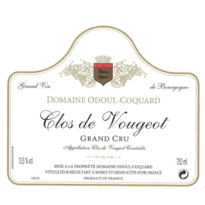 Odoul Coquard Clos Vougeot Grand Cru  2022 (6x75cl)