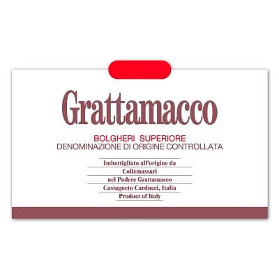 Grattamacco Bolgheri Superiore 2014 (6x75cl)