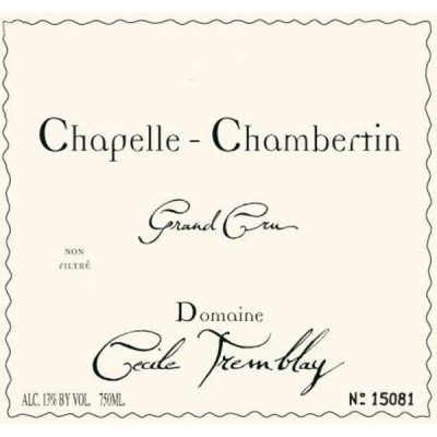 Cecile Tremblay Chapelle-Chambertin Grand Cru 2022 (3x75cl)