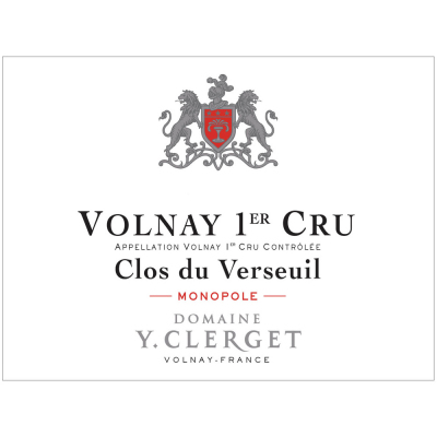 Clerget Volnay 1er Cru Clos du Verseuil 2018 (6x75cl)