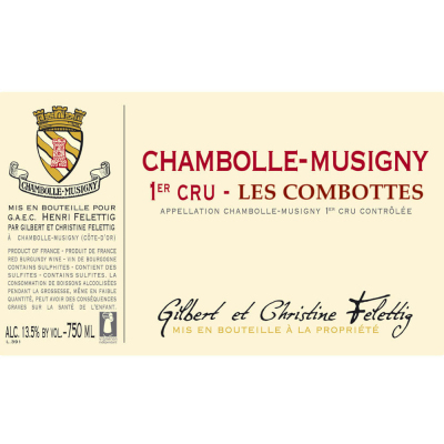 Felettig Chambolle-Musigny 1er Cru Les Combottes 2022 (6x75cl)