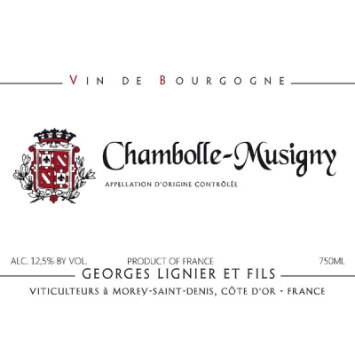 Georges Lignier Chambolle-Musigny 2022 (6x75cl)