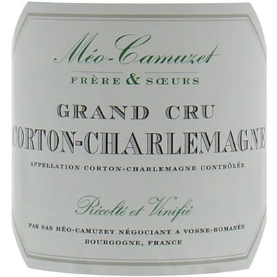 Meo-Camuzet Corton-Charlemagne Grand Cru 2019 (6x75cl)