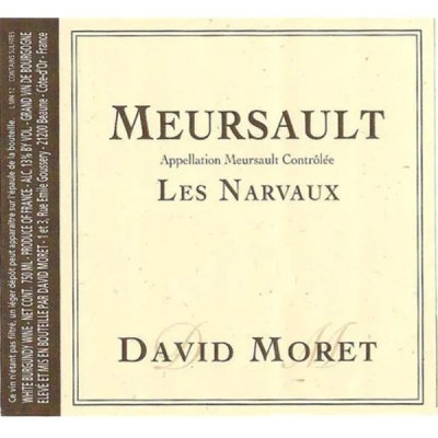 David Moret Meursault Les Narvaux Blanc 2022 (6x75cl)