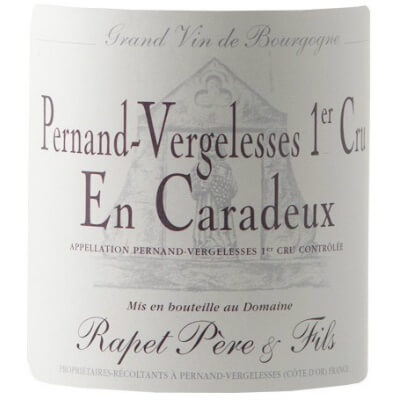Rapet Pere & Fils Pernand-Vergelesses 1er Cru En Caradeux 2022 (6x75cl)