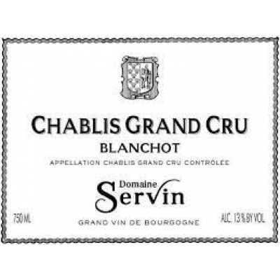 Servin Chablis Grand Cru Blanchot 2018 (6x75cl)