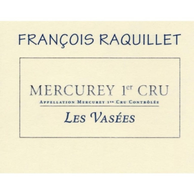 Francois Raquillet Mercurey 1er Cru Les Vasees 2018 (6x75cl)