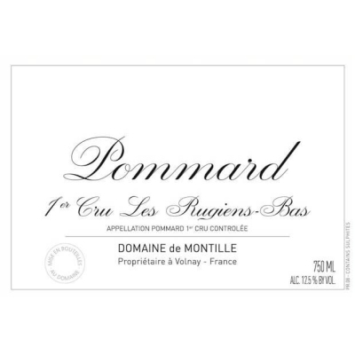 De Montille Pommard 1er Cru Les Rugiens Bas 2022 (12x75cl)