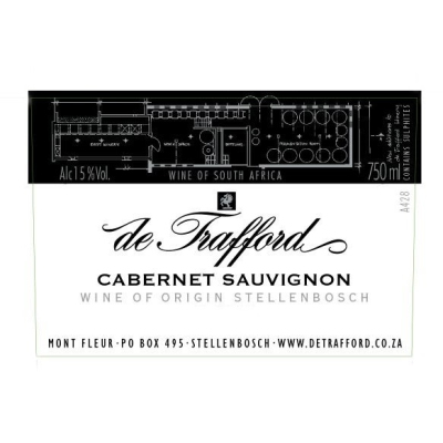 De Trafford Cabernet Sauvignon 2017 (6x75cl)