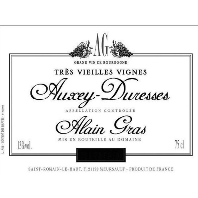 Alain Gras Auxey Duresses Tres Vieilles Vignes 2022 (3x150cl)