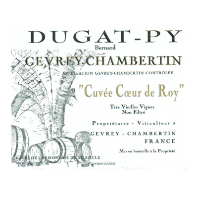 Bernard Dugat-Py Gevrey-Chambertin Cuvée Coeur de Roy VV 2018 (12x75cl)