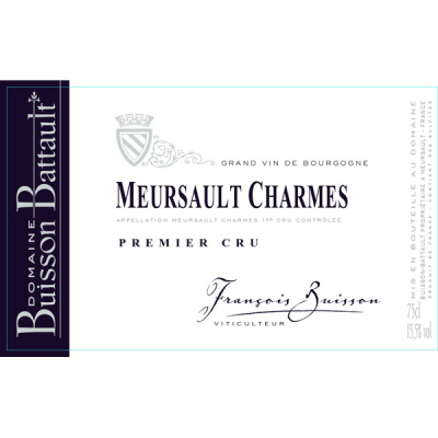 Buisson Battault Meursault 1er Cru Charmes  2022 (12x75cl)