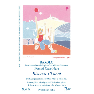 Roberto Voerzio Barolo Fossati Case Nere Riserva 2017 (3x75cl)
