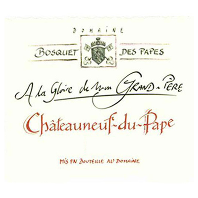 Bosquet des Papes Chateauneuf-du-Pape A la Gloire de Mon Grand Pere 2016 (6x75cl)