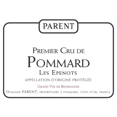 Jacques Parent Pommard 1er Cru Les Epenots 2018 (6x75cl)