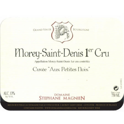 Stephane Magnien Morey-Saint-Denis 1er Cru Cuvee Aux Petites Noix 2019 (6x75cl)