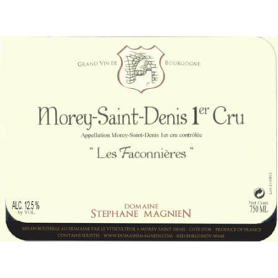 Stephane Magnien Morey-Saint-Denis 1er Cru Les Faconnieres 2022 (6x75cl)