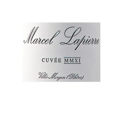 Marcel Lapierre Morgon Cuvee Marcel Lapierre MMIX 2019 (6x75cl)